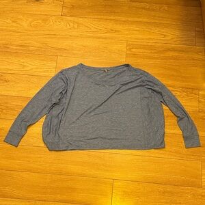 Athleta Long Sleeve Blue Women's Top